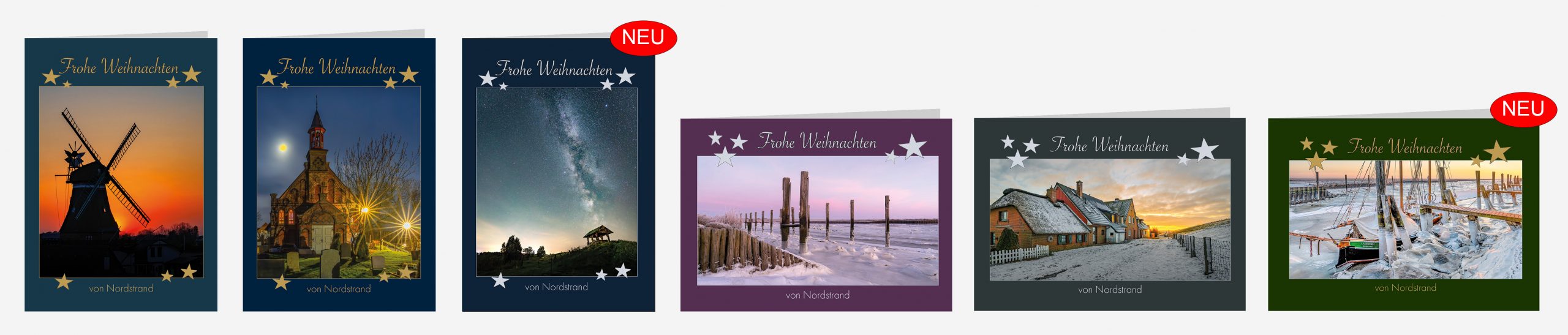 Nordstrand Weihnachtskarten